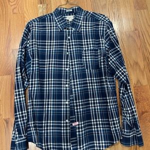 Jcrew slim fit XL casual button down shirt blue